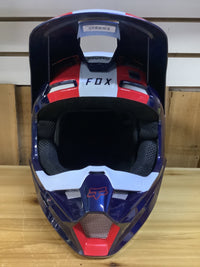 Load image into Gallery viewer, Fox V1 Ultra Helmet Red/White/Blue
