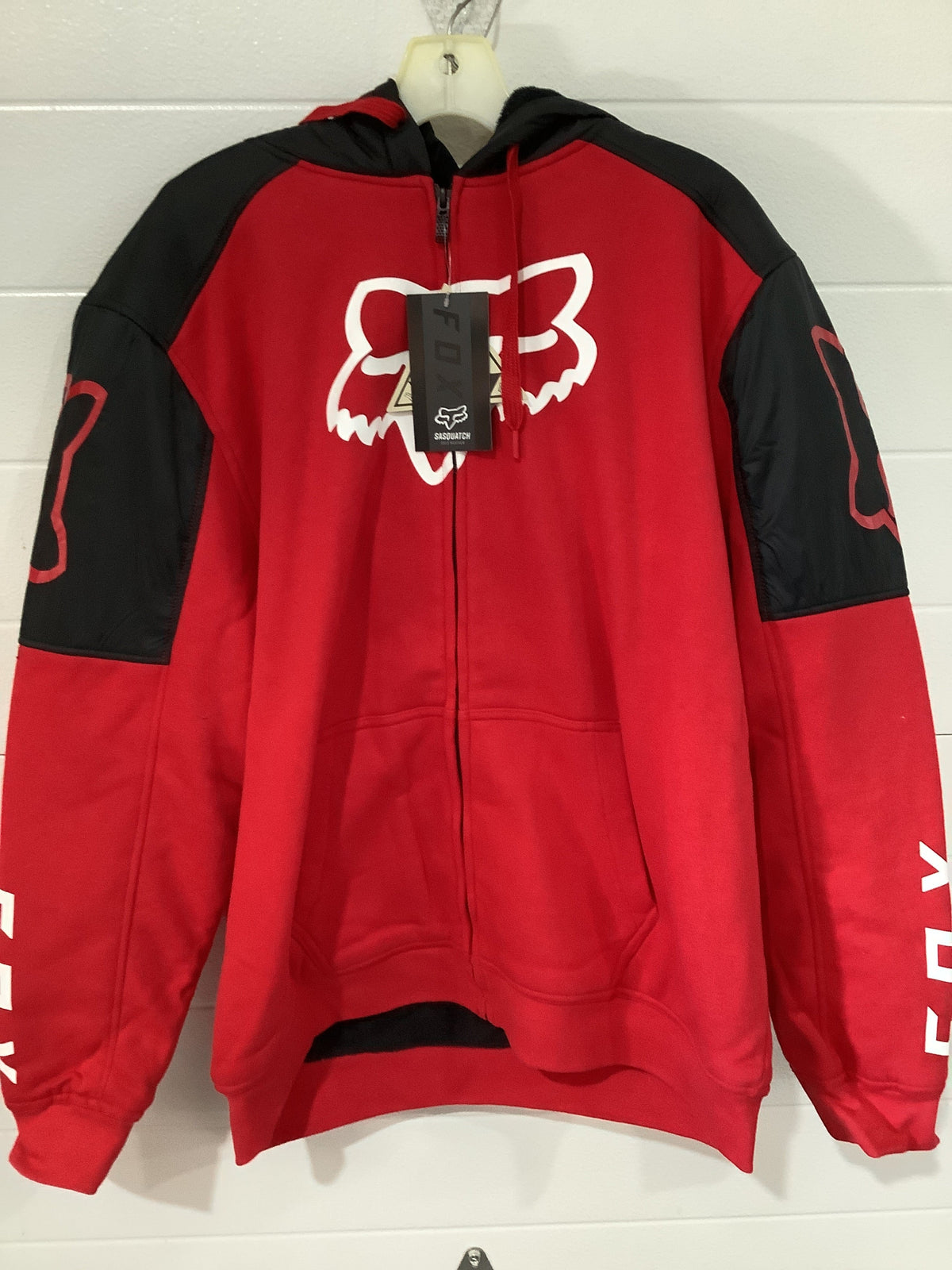 FOX PAYDIRT SASQUATCH FLEECE FLAME RED