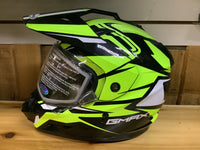 Load image into Gallery viewer, Gmax GM11S Dual-Sport Snow Vertical TC24 Black/HiVis Yellow
