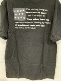 Load image into Gallery viewer, FOX  AMERICAN DREAM SS PREMIUM TEE BLACK VINYL
