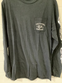 Load image into Gallery viewer, FOX RACING MEN&#39;S LA NETA LS POCKET TEE BLACK
