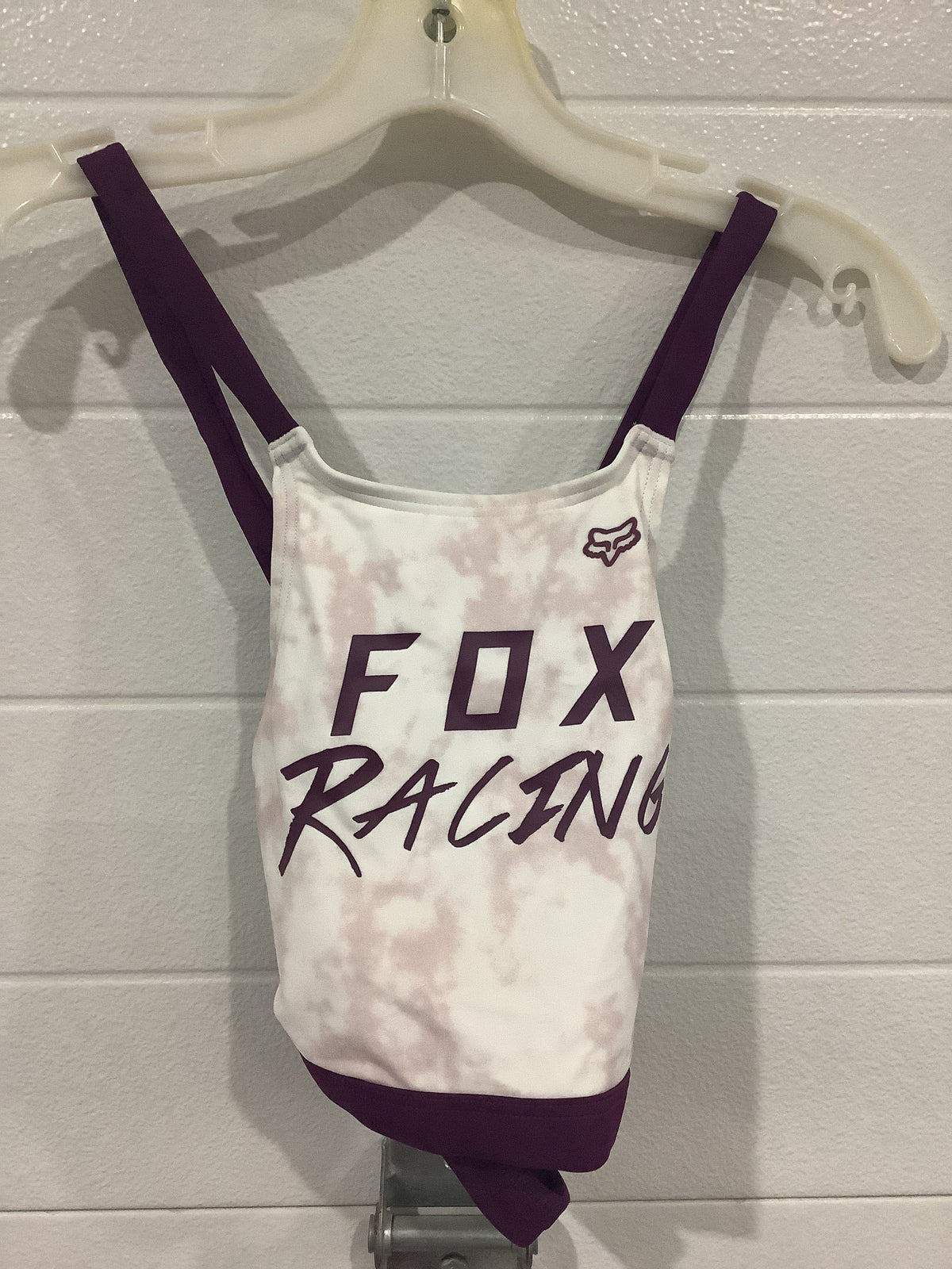FOX ENDLESS SUMMER HIGH NECK TOP DARK PURPLE