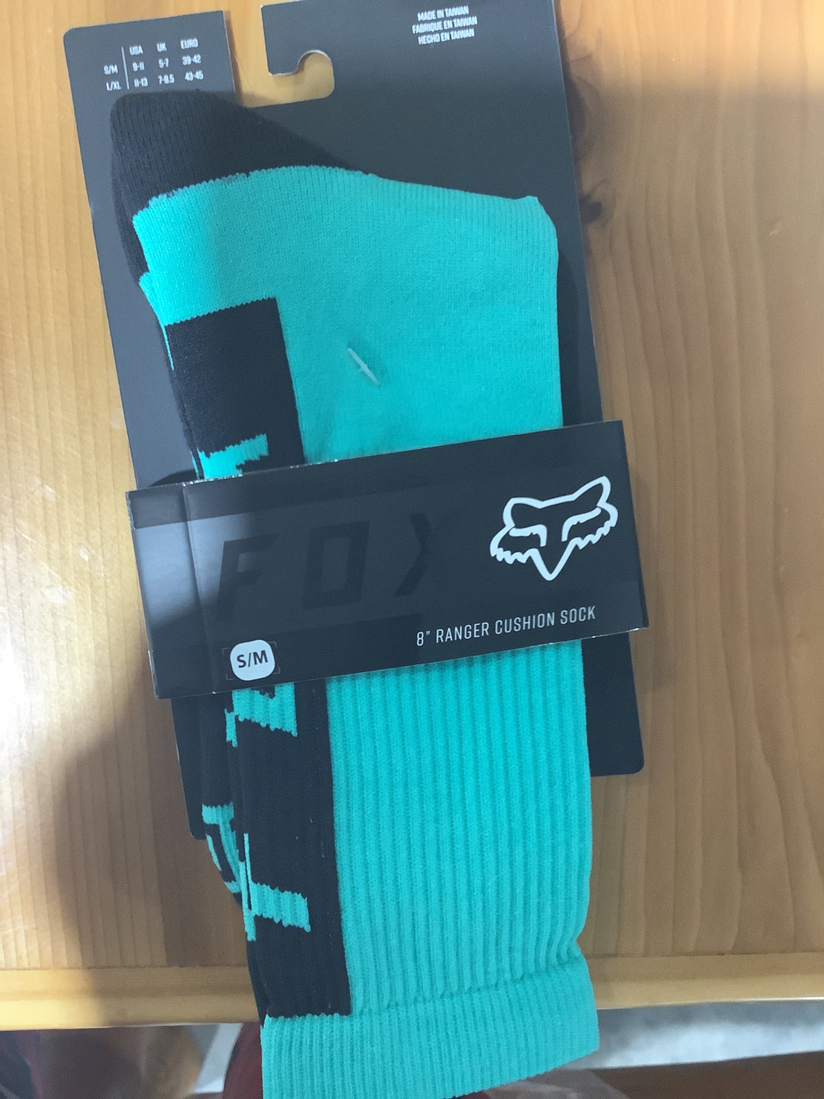 FOX 8” RANGER CUSHION SOCK TEAL