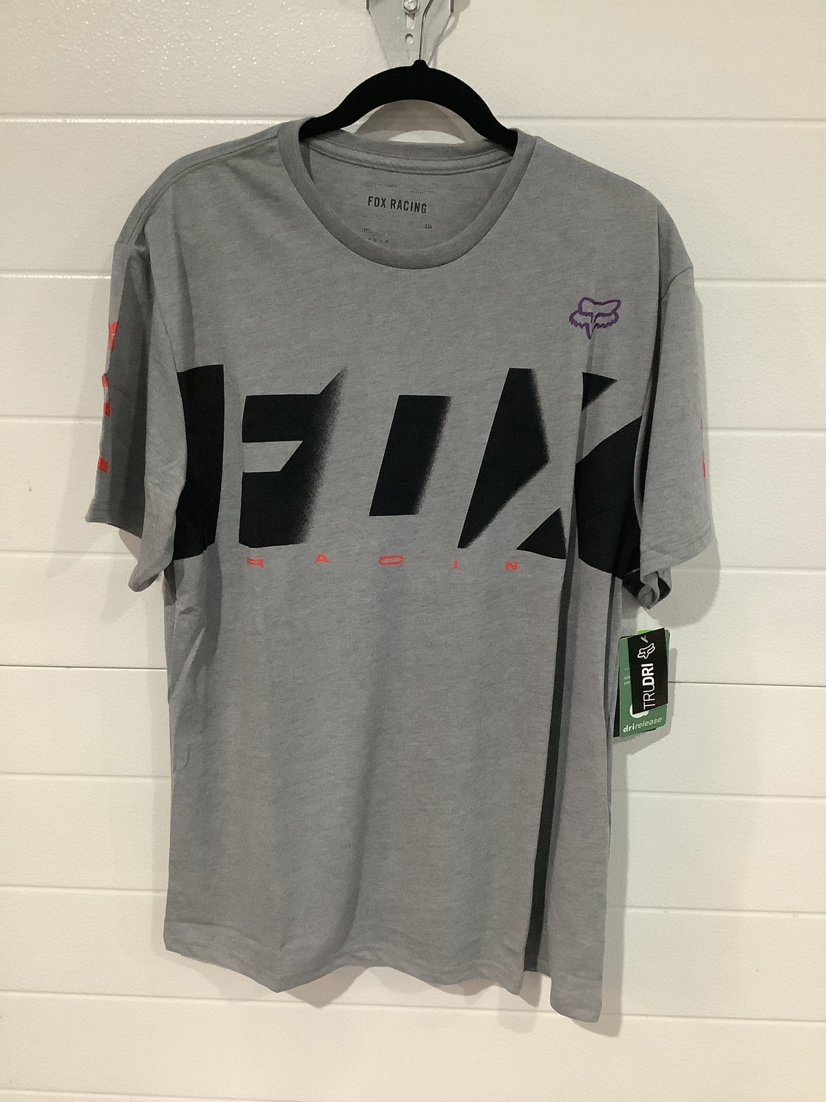 FOX RKANE SS TECH TEE HEATHER GRAPHITE