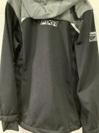 Load image into Gallery viewer, FXR M RENEGADE SOFTSHELL JACKET BLACK/GREY HEATHER
