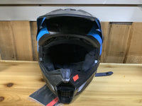 Load image into Gallery viewer, Fly Kinetic Straight Edge Black/White YTH LG
