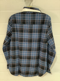 Load image into Gallery viewer, FOX PINES FLANNEL DARK INDIGO
