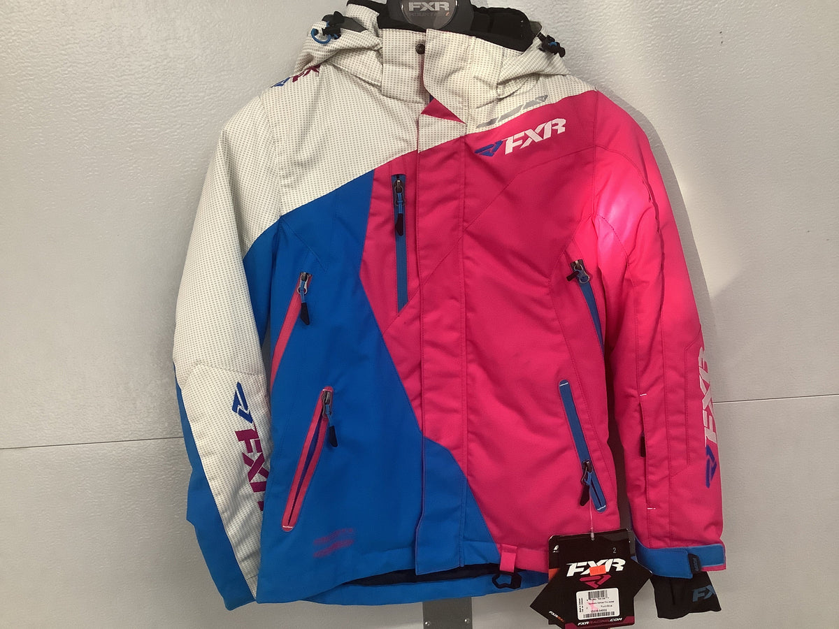 W Vertical Pro Jacket-Fuchsia/Blue-2