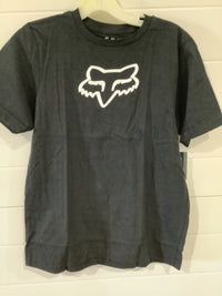Load image into Gallery viewer, FOX YOUTH LEGACY SS TEE BLACK
