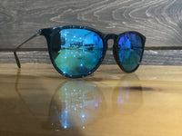 Load image into Gallery viewer, RAY BAN ERIKA Black/Blue Flash
