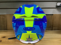 Load image into Gallery viewer, HJC Bator MC3H Neon Green Blue White
