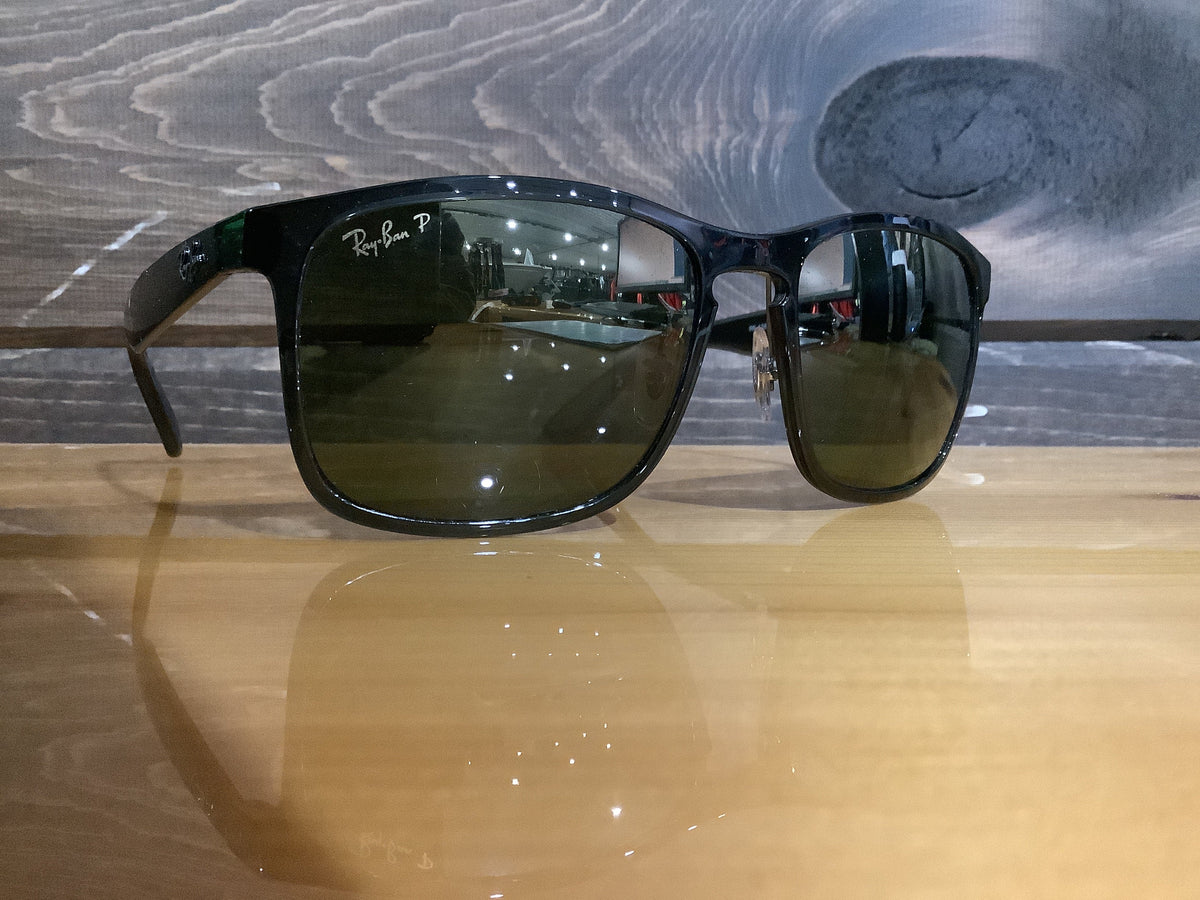 RAY BAN RB4264 GREY GREEN MIRROR GOLD GRADIENT