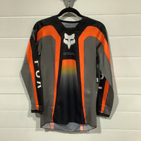 Load image into Gallery viewer, FOX YTH 180 BALLAST JERSEY BLK/GRY
