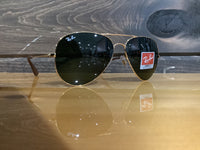 Load image into Gallery viewer, RAY BAN AVIATOR ARISTA W/DARK GREEN
