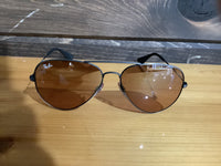 Load image into Gallery viewer, RAY BAN AVIATOR MATTE ANTIQUE BLACK W/GREY MIRROR SILVER
