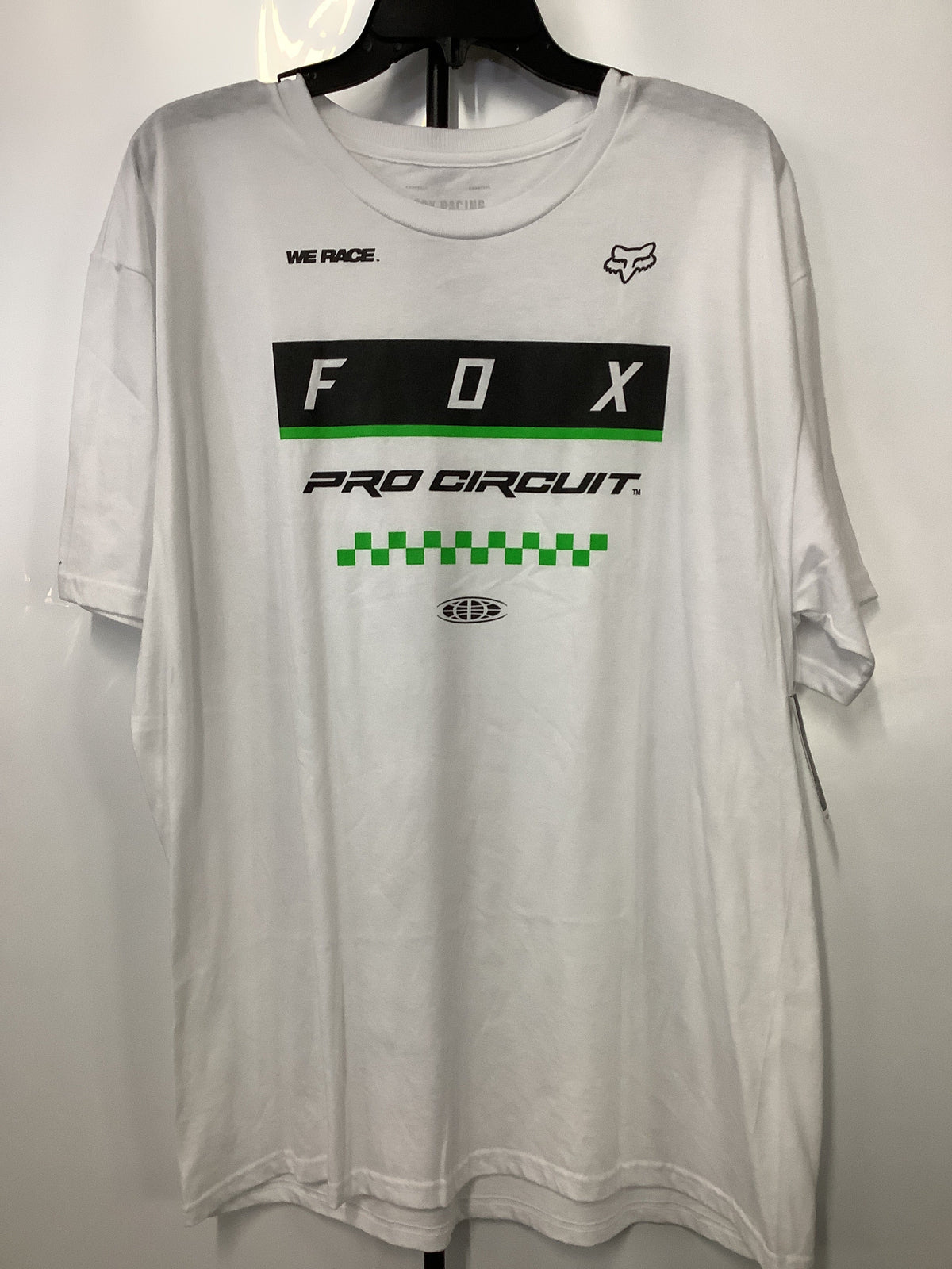 Fox PC Block SS Tee Opt White