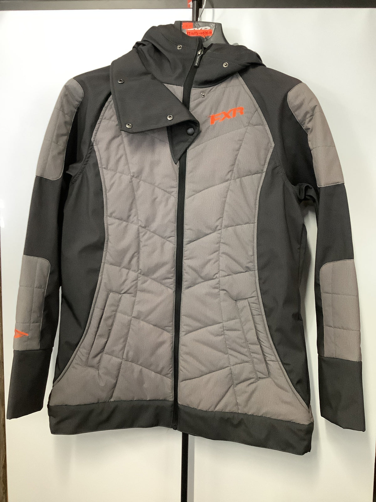 FXR Women’s  Alloy Jacket Char/Grey/Elec Tang