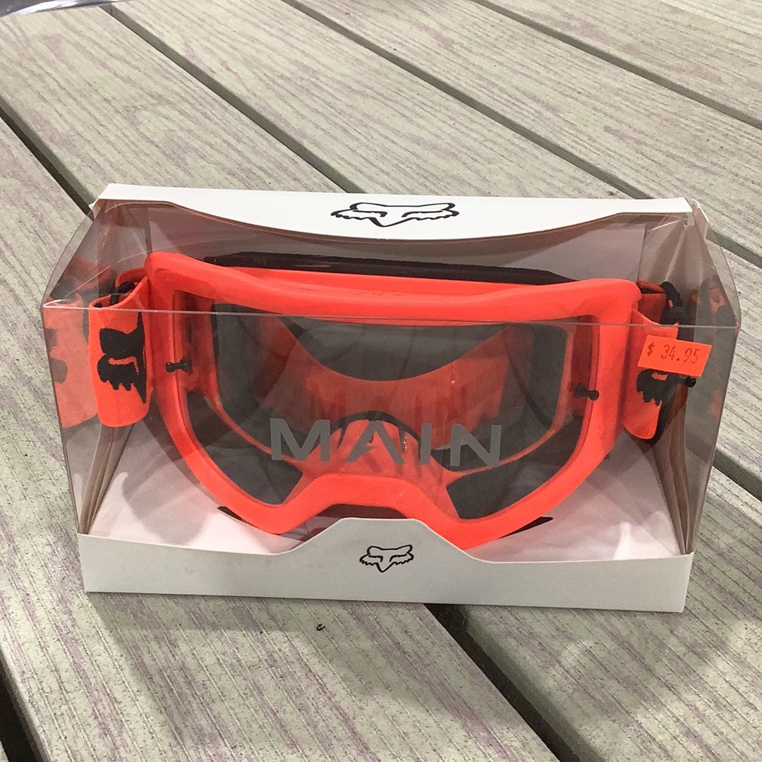 FOX MAIN CORE GOGGLE FLO ORG