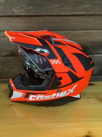 Load image into Gallery viewer, CASTLE X EL CX200 D/S WRATH MATTE/FLO ORANGE
