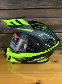 Load image into Gallery viewer, CASTLE X CX950V2 MATTE BLACK/HIVIS
