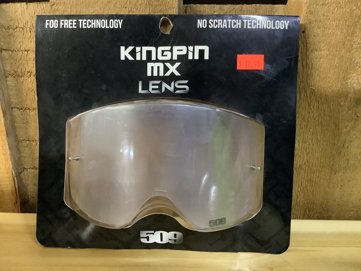 509 Kingpin Tear off Lens Clear Tint
