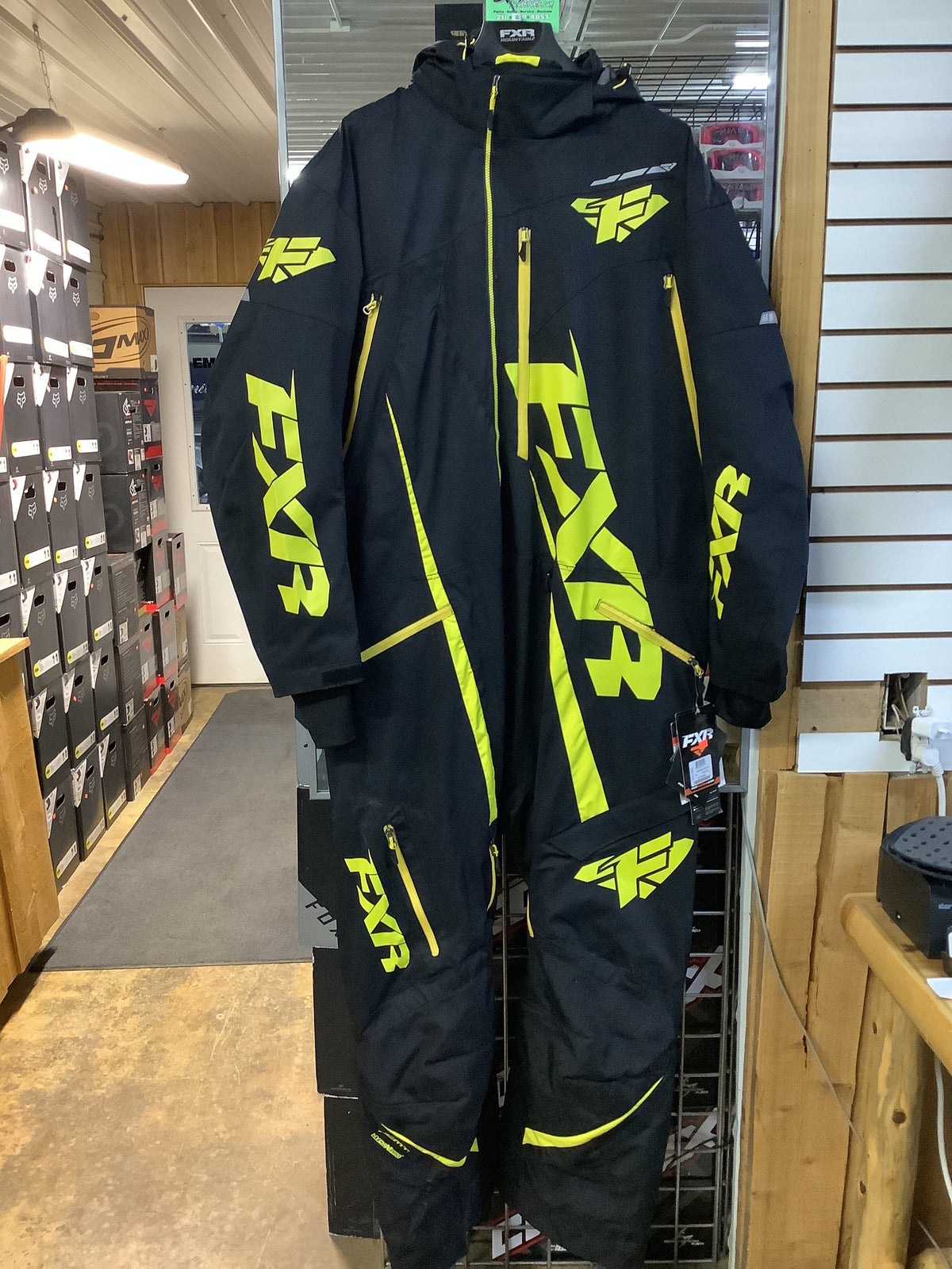 Ranger Mono Suit-Blk/Yel-3XL