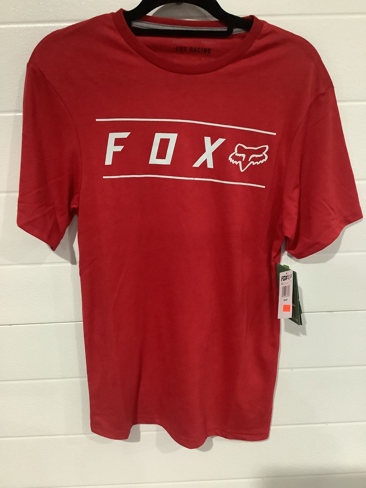 FOX PINNACLE SS TECH TEE FLAME RED