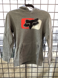 Load image into Gallery viewer, FOX YOUTH MIRER PO FLEECE HEATHER GRAPHITE
