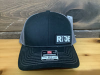 Load image into Gallery viewer, Ride Minnesota Night Out Patch Snapback Trucker Black/Charcoal
