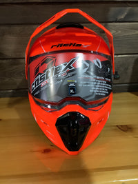 Load image into Gallery viewer, CASTLE X CX950V2 WAKE HELMET ORANGE/BLACK/WHITE
