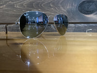 Load image into Gallery viewer, RAY BAN AVIATOR LARGE METAL SILVER/W GREY MIRROR
