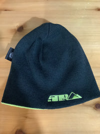 Load image into Gallery viewer, 509 REVERSIBLE BEANIE BLACK AND LIME
