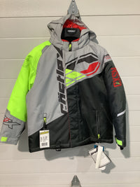 Load image into Gallery viewer, CASTLE CODE G4 OUTH JACKET CHARCOAL/SILVER/HI VIS
