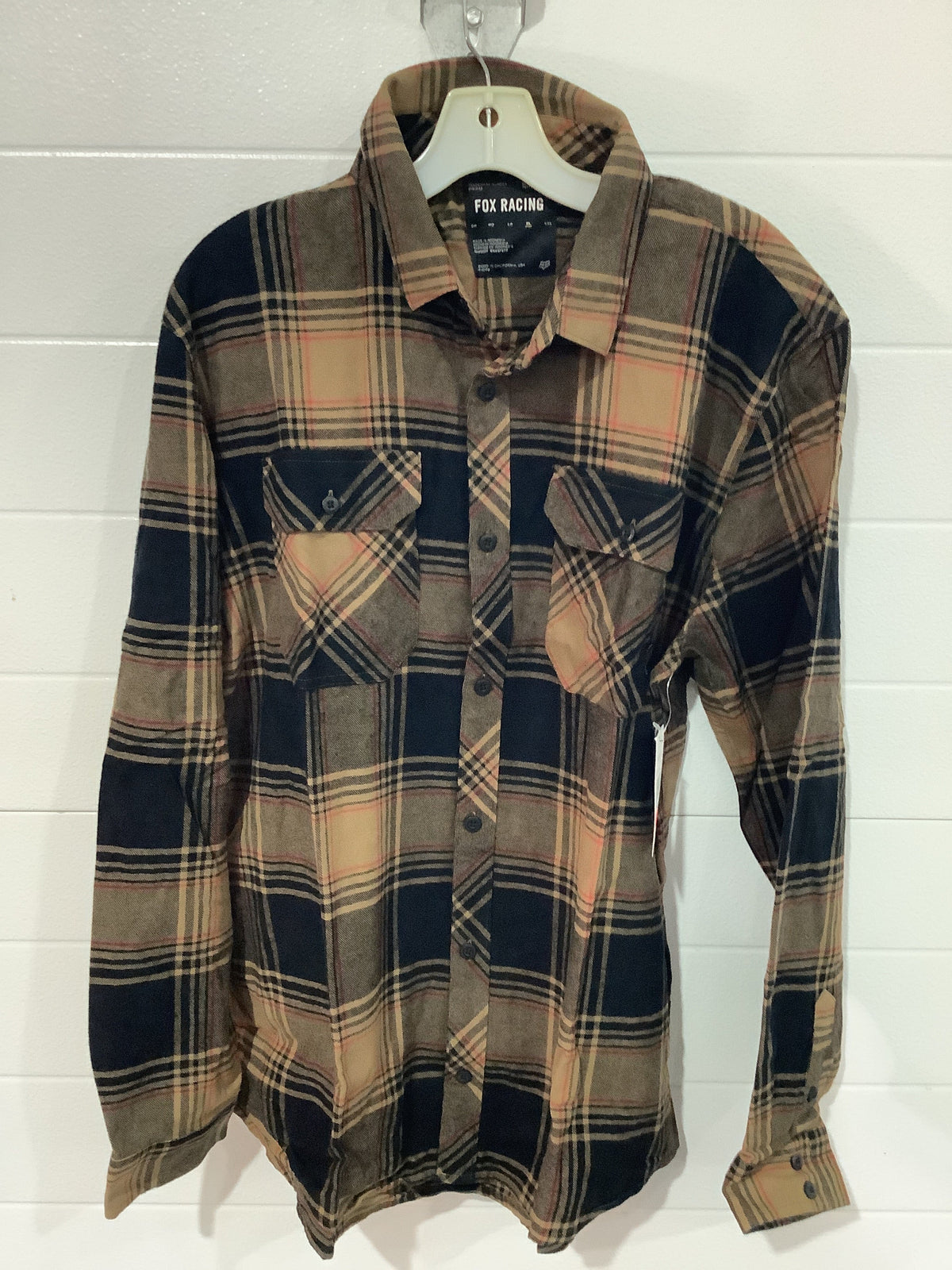 FOX TRAIL DUST 2.0 FLANNEL DARK KHAKI