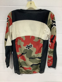 Load image into Gallery viewer, FOX YOUTH 180 BNKR JERSEY GREEN CAMO
