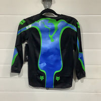 Load image into Gallery viewer, FOX YTH 180 ATLAS JERSEY BLK/GRN
