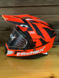 Load image into Gallery viewer, CASTLE X EL CX200 D/S WRATH MATTE/FLO ORANGE
