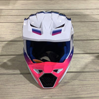 Load image into Gallery viewer, FOX V1 HORYZN HELMET BLACK/WHITE
