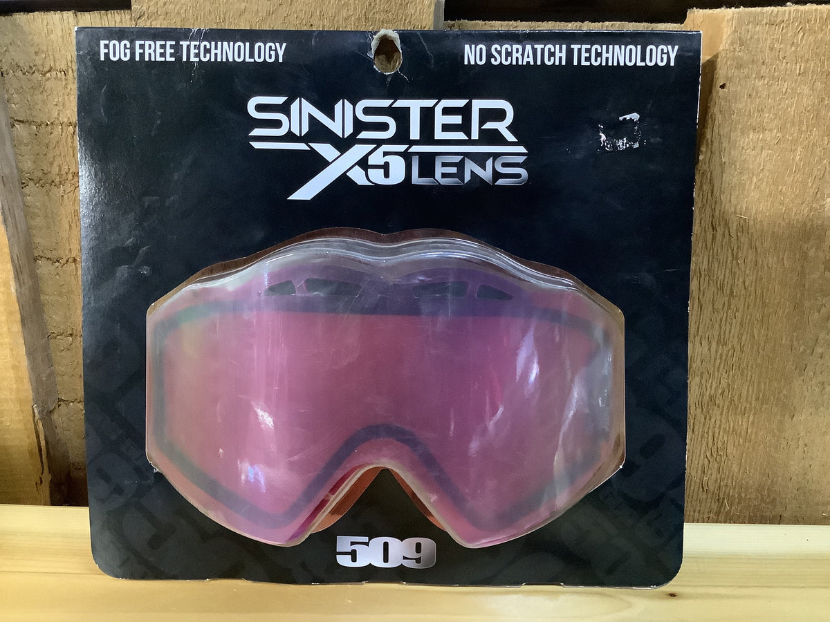 Sinister X5 Lens Pink Mirror Rose Tint