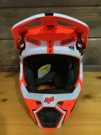 Load image into Gallery viewer, FOX V1 YOUTH HELMET FLO ORANGE
