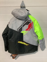 Load image into Gallery viewer, CASTLE CODE G4 OUTH JACKET CHARCOAL/SILVER/HI VIS
