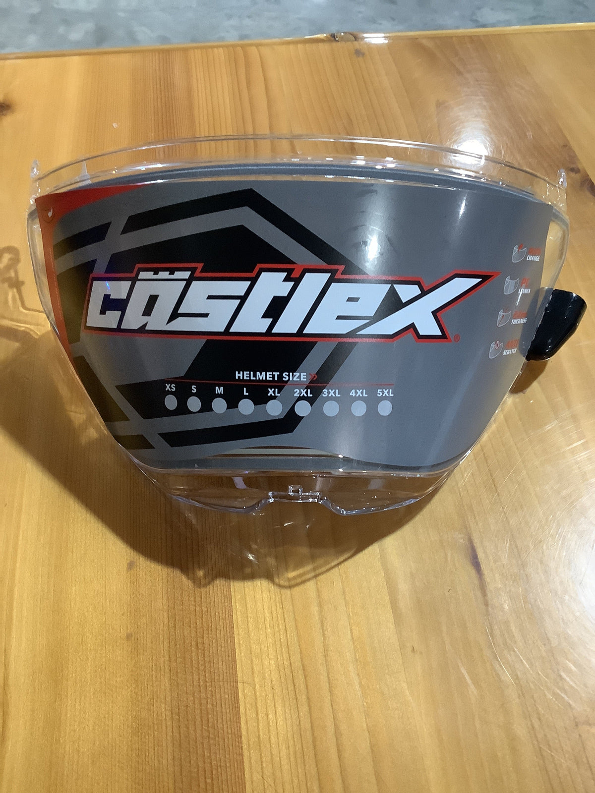 CASTLE X MODE DUAL SPORT ELECTRIC SHIELD CLEAR