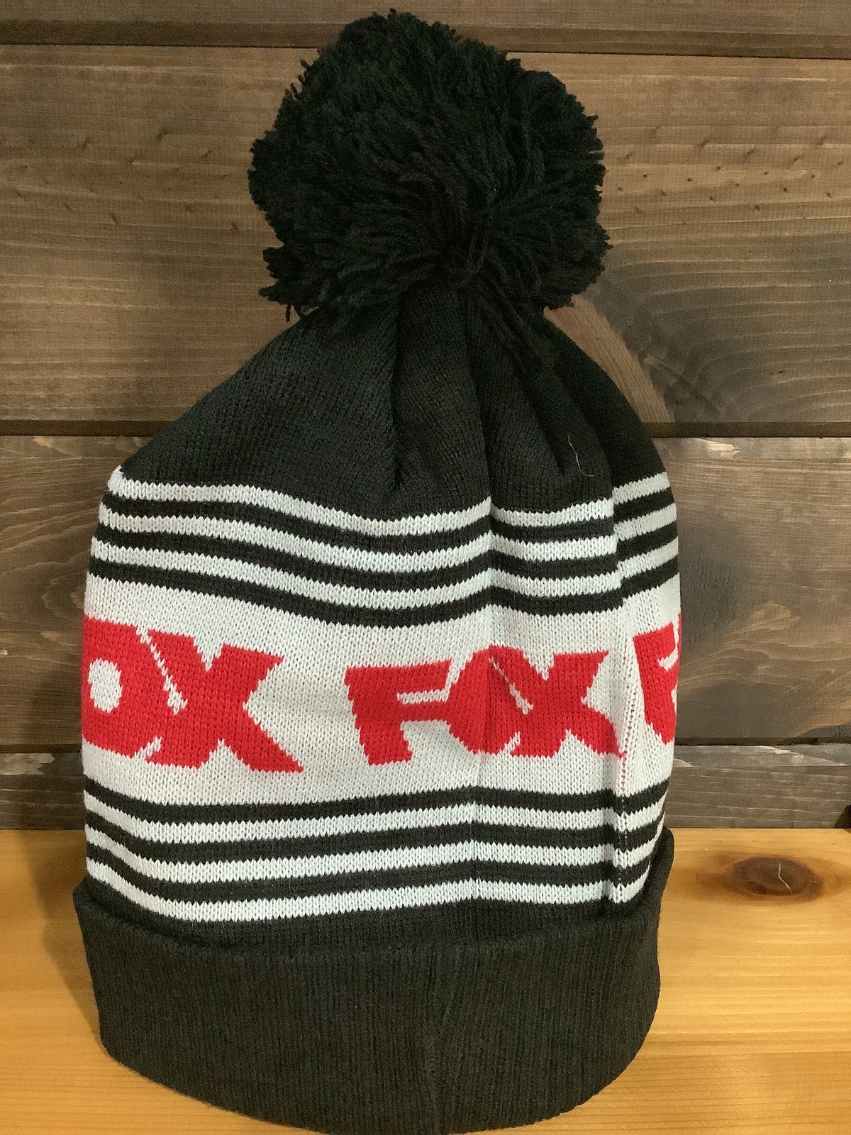 FOX FRONTLINE BEANIE BLACK/RED