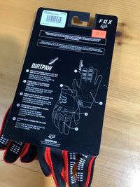 Load image into Gallery viewer, FOX YOUTH DIRTPAW GLOVE FLO RED
