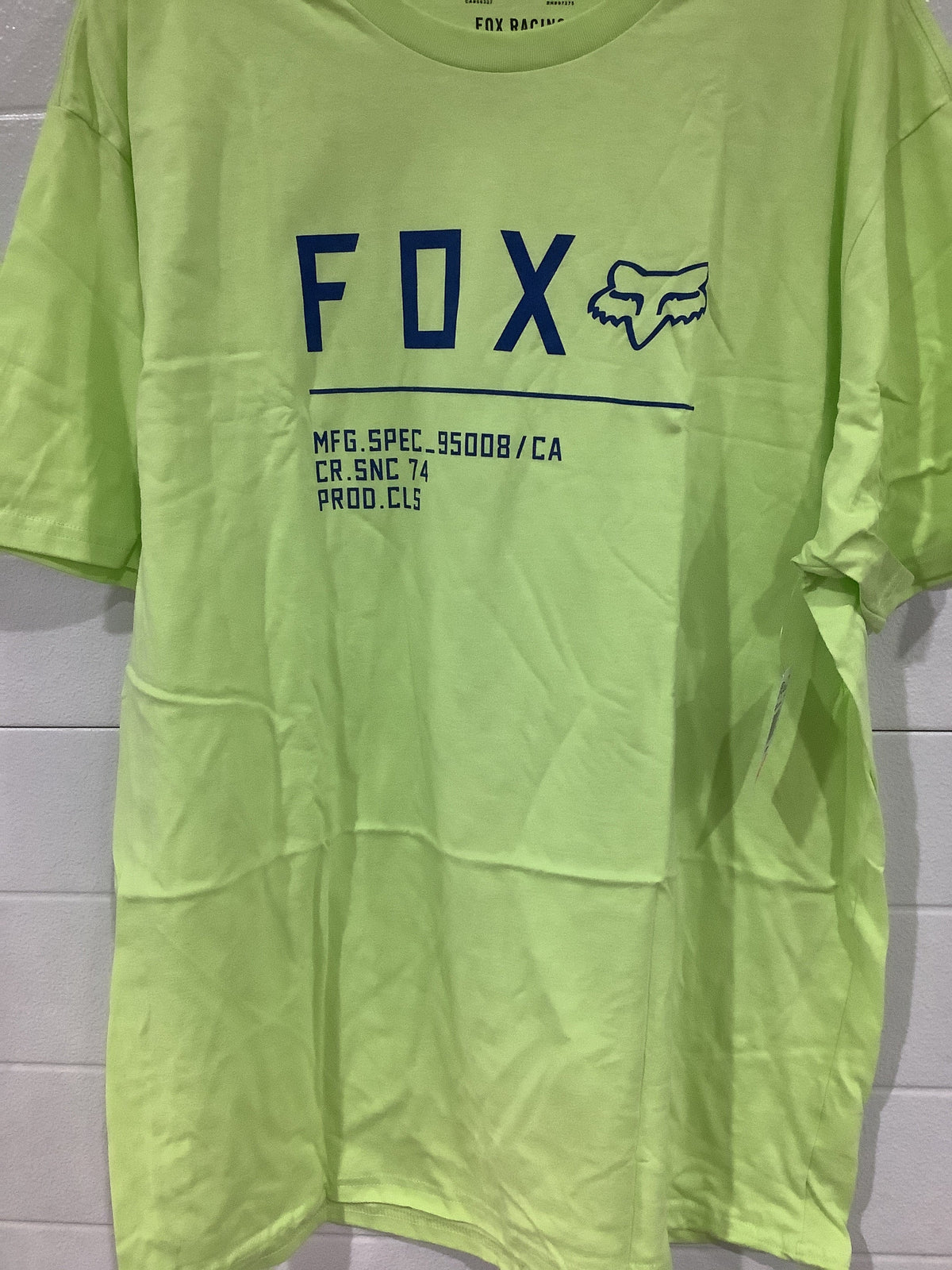 FOX NONSTOP SS PREMIUM TEE LIME