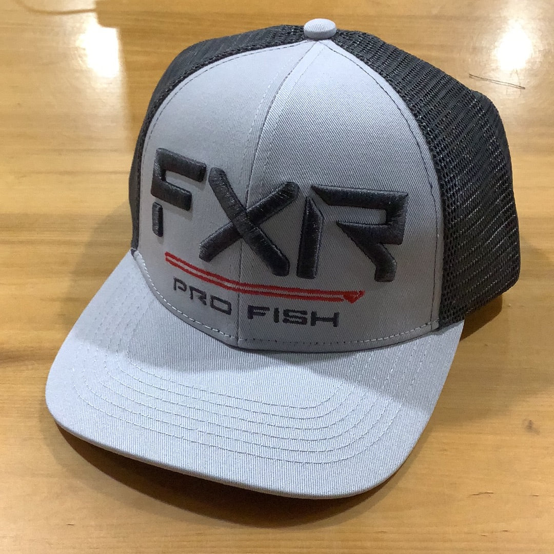 FXR PRO FISH HAT 23 GRY\ASPH