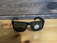 Load image into Gallery viewer, RAY BAN JUSTIN RUBBER BLACK DARK BLUE
