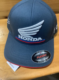 Load image into Gallery viewer, FOX YOUTH HONDA FANWEAR FLEXFIT NAVY

