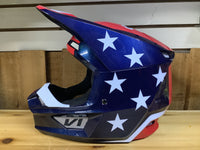 Load image into Gallery viewer, Fox V1 Ultra Helmet Red/White/Blue

