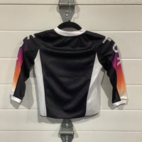 Load image into Gallery viewer, FOX KIDS GIRLS 180 FLORA JERSEY BLK/PNK
